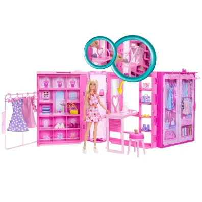 Barbie Szafa Marze� 3.0 + Lalka Zestaw Mattel