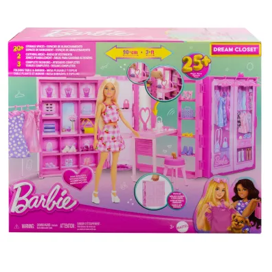 Barbie Szafa Marze� 3.0 + Lalka Zestaw Mattel