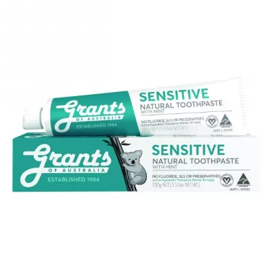 Grants of Australia Naturalna pasta do zbw wraliwych bez fluoru 100 g