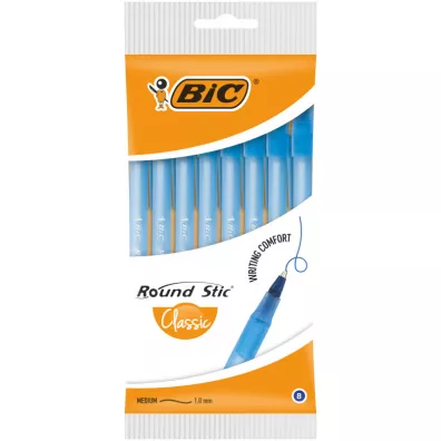 Bic Dugopis Round Stic Classic niebieski 8 szt.
