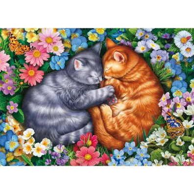 Puzzle PQ 1000 el. Aksamitne �apki Schmidt
