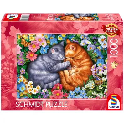 Puzzle PQ 1000 el. Aksamitne �apki Schmidt
