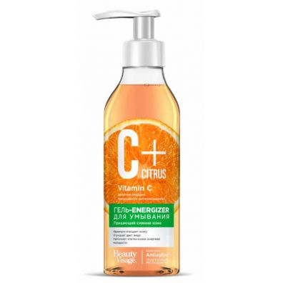 Fitocosmetic C+ Citrus Żel-energizer do mycia twarzy z kompleksem przeciw starzeniu Anti Age 240 ml