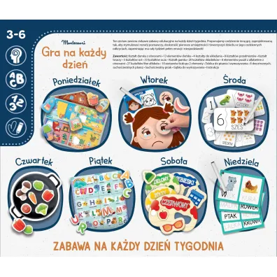 Lisciani Montessori Gra na ka�dy dzie� 304-PL111619