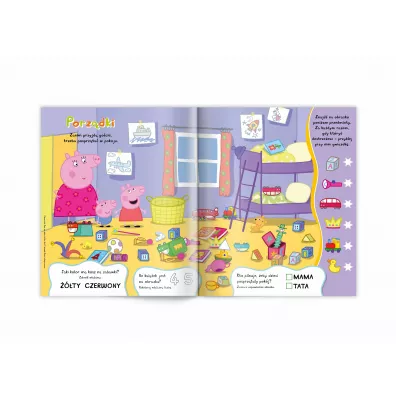 winka Peppa. Chrum... Chrum... Peppa wituje z przyjacimi