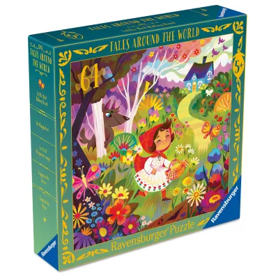 Puzzle dla dzieci 64 el. Czerwony Kapturek Ravensburger