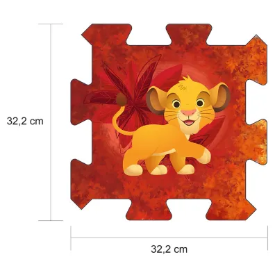 Puzzle Uk�adanka Puzzlopianka - Kr�l Lew Trefl