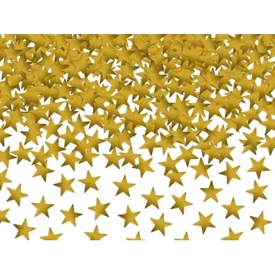 PartyDeco Konfetti gwiazdki z�ote 10mm, 30g