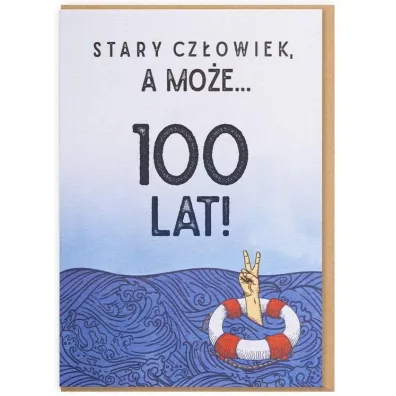 Nadwyraz.com Kartka Morze 100 Lat