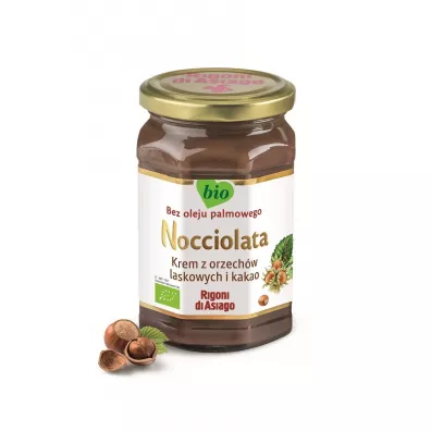 Nocciolata Krem z orzech�w laskowych i kakao bezglutenowy 650 g Bio