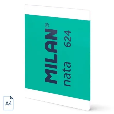 Milan Zeszyt klejony A4 1918 zielony kratka 48 kartek