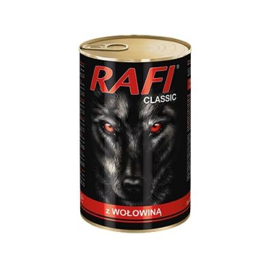 Rafi Classic Karma mokra dla psów z wołowiną 1.2 kg