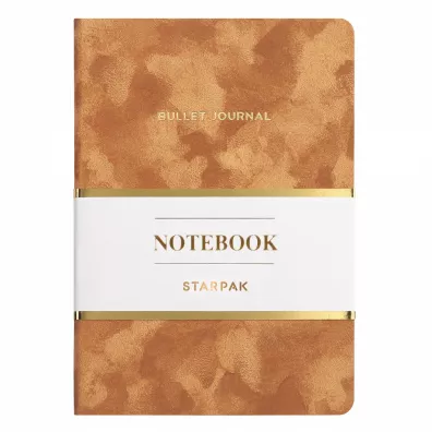 Starpak Notes A5 karmelowy 80 kartek