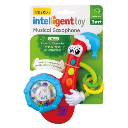 Ks Kids Inteligent Toy Zabawka muzyczna Saksofon