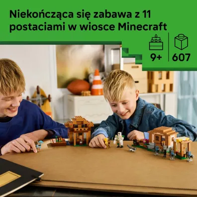 LEGO Minecraft Najazd przywo�ywaczy na wiosk� 21596