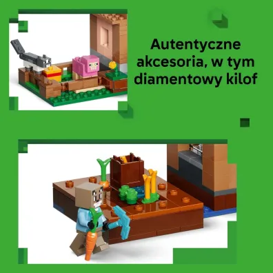 LEGO Minecraft Najazd przywo�ywaczy na wiosk� 21596