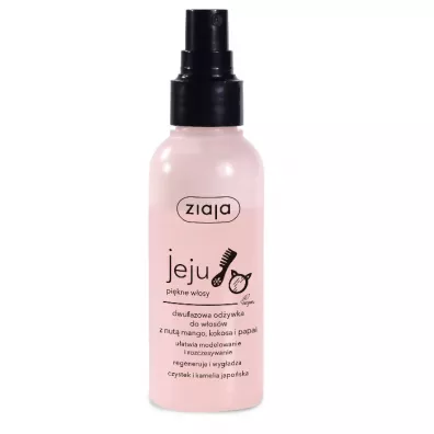 Ziaja Jeju dwufazowa od�ywka do w�os�w w sprayu z nut� mango kokosa i papai 125 ml