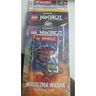 LEGO 2 komiksy + oryginalna zabawka LEGO