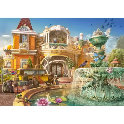 Puzzle 1000 el. Rodzinny dom na Wyspie Orchidei G3