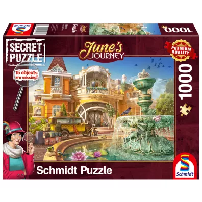 Puzzle 1000 el. Rodzinny dom na Wyspie Orchidei G3