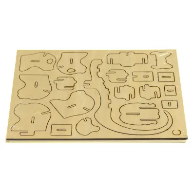 Puzzle �amig��wka drewniana Gepetto Did You Know? Czarownice i czarodzieje Eureka 3D