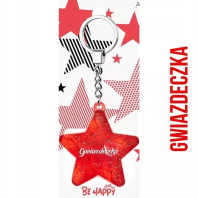 Be-Happy Gifts Brelok gwiazdka Gwiazdeczka