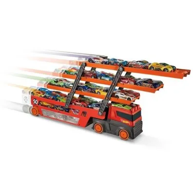 Hot Wheels. Mega Transporter 50 rocznica GHR48 Mattel