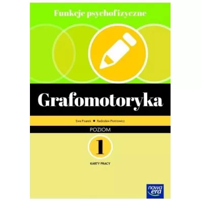 Funkcje psychofizyczne. Grafomotoryka. Karty pracy. Poziom 1 - Radosaw Piotrowicz, Ewa Pisarek