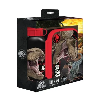 Lunchbox butelka 500ml + pude�ko 800ml Jurassic