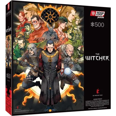 Puzzle 500 el. Gaming: The Witcher Nilfgaard Good Loot