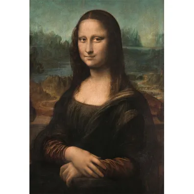 Puzzle 1000 el. Museum Louvre Mona Lisa Clementoni