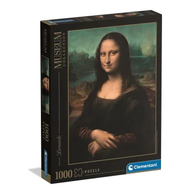 Puzzle 1000 el. Museum Louvre Mona Lisa Clementoni