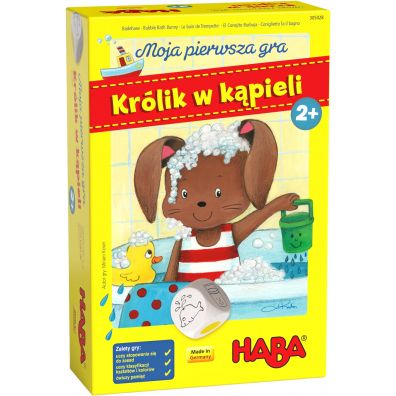 Moje pierwsze gry - Krlik w kpieli edycja polska Haba