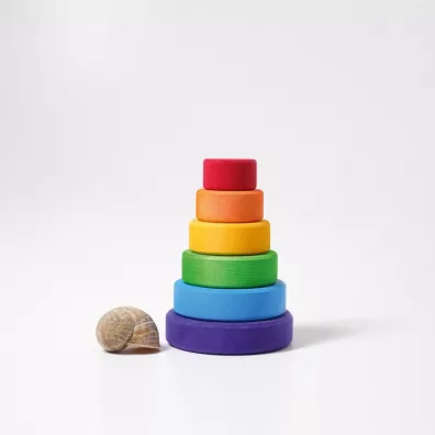 Drewniana wiea stokowa do nakadania Montessori tczowa, 1+ Grimms