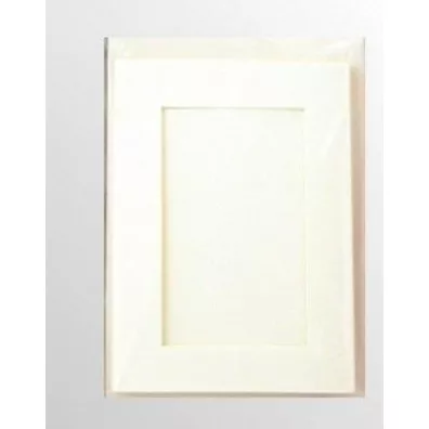 Galeria Hobby Karta passepartout + koperta per�owo-bia�e 5 szt.