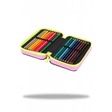 Pi�rnik 3-komorowy z wyposa�eniem Coolpack  Jumper 3 Panda Gang