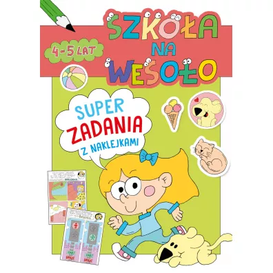 Szko�a na weso�o. Superzadania z naklejkami 4-5 lat - Robert Trojanowski