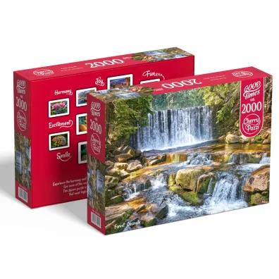 Puzzle 2000 el. Forest Cascade CherryPazzi