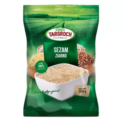 Targroch Sezam ziarno biay 1 kg