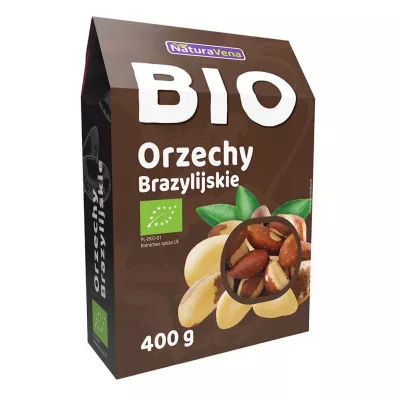 NaturaVena Orzechy brazylijskie 400 g Bio