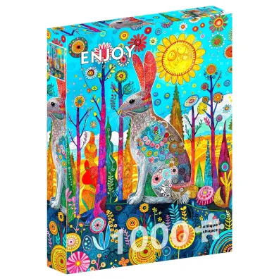 Puzzle 1000 Kolorowy zaj�c Enjoy