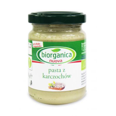 Biorganica Nuova Pasta z karczochów 140 g Bio