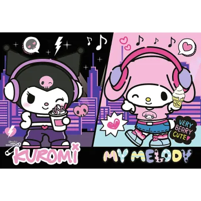 Puzzle 160 el. Kuromi rz�dzi Hello Kitty Trefl