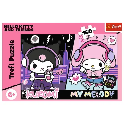 Puzzle 160 el. Kuromi rz�dzi Hello Kitty Trefl