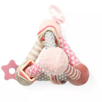Zabawka edukacyjna Pink Pyramid Tiny Yoga Babyono