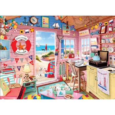 Puzzle 1000 el. Beach Cottage Eurographics
