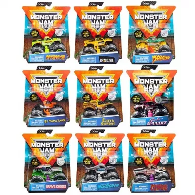 Monster Jam Auto 1:64 mix Spin Master
