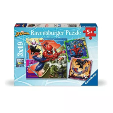 Puzzle 3x49 Spiderman Ravensburger