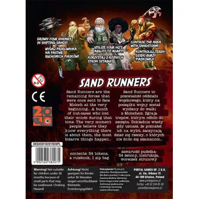 Neuroshima HEX 3.0. Sand Runners Portal Games