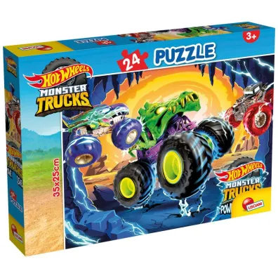 Puzzle 24 el. Hot Wheels Lisciani